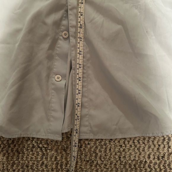 💜Quiksilver Men's Light Gray Casual Button Down Shirt - Picture 4 of 8